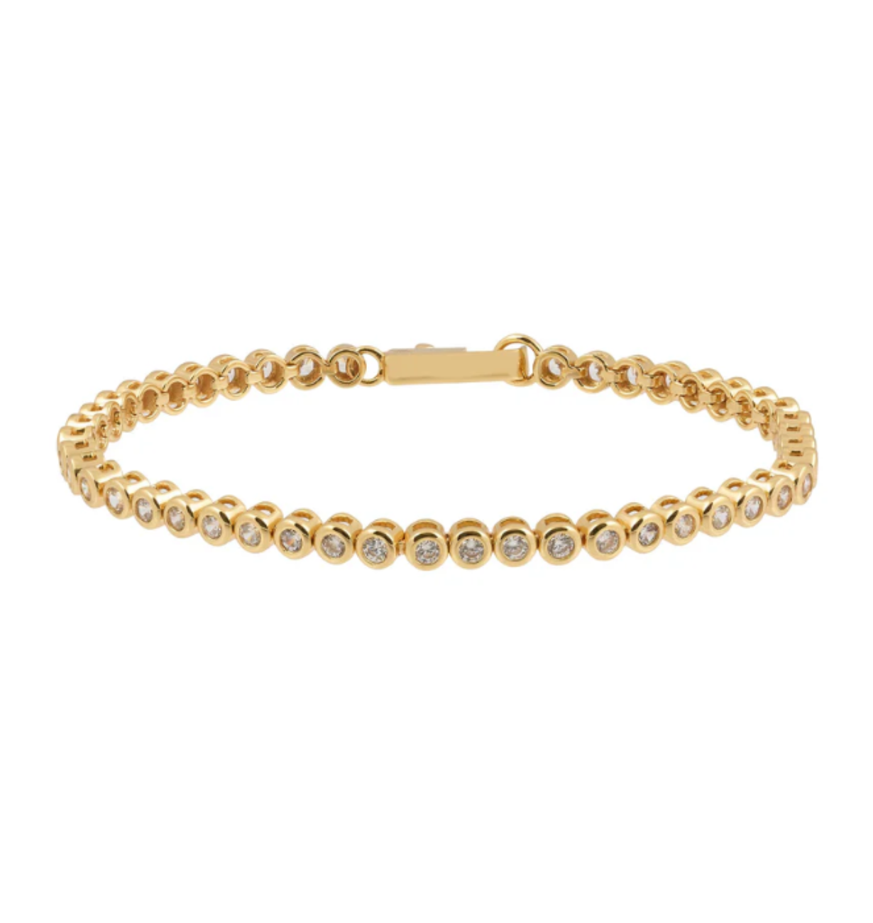 ZYRA || 1.50Ct Cz Diamond Tennis Bracelet In 925 Silver