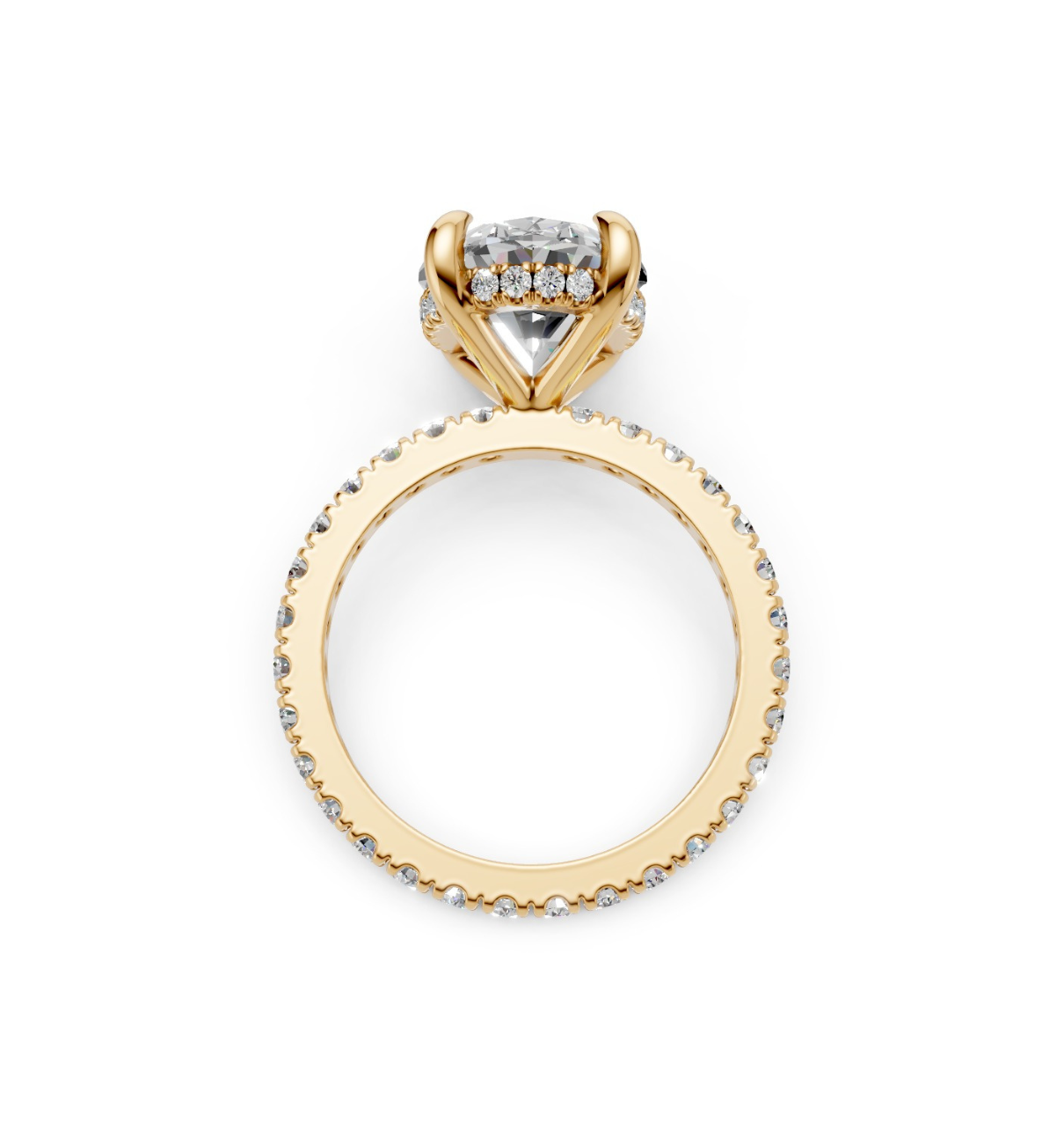 SPLENDORE || 3.02 Ct Lab-Grown Diamond Ring In 14K Gold