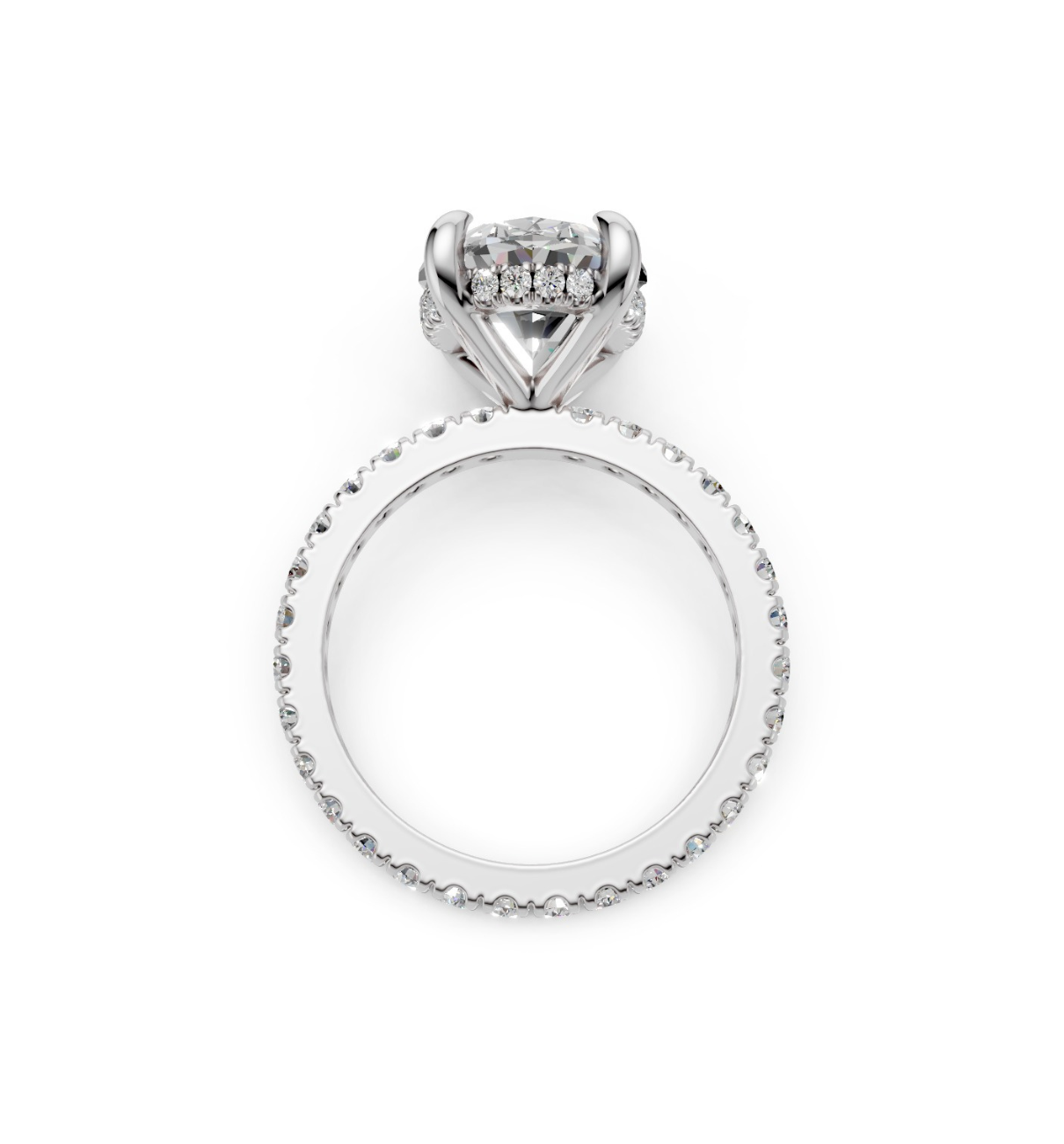 SPLENDORE || 3.02 Ct Moissanite Ring In 14K Gold