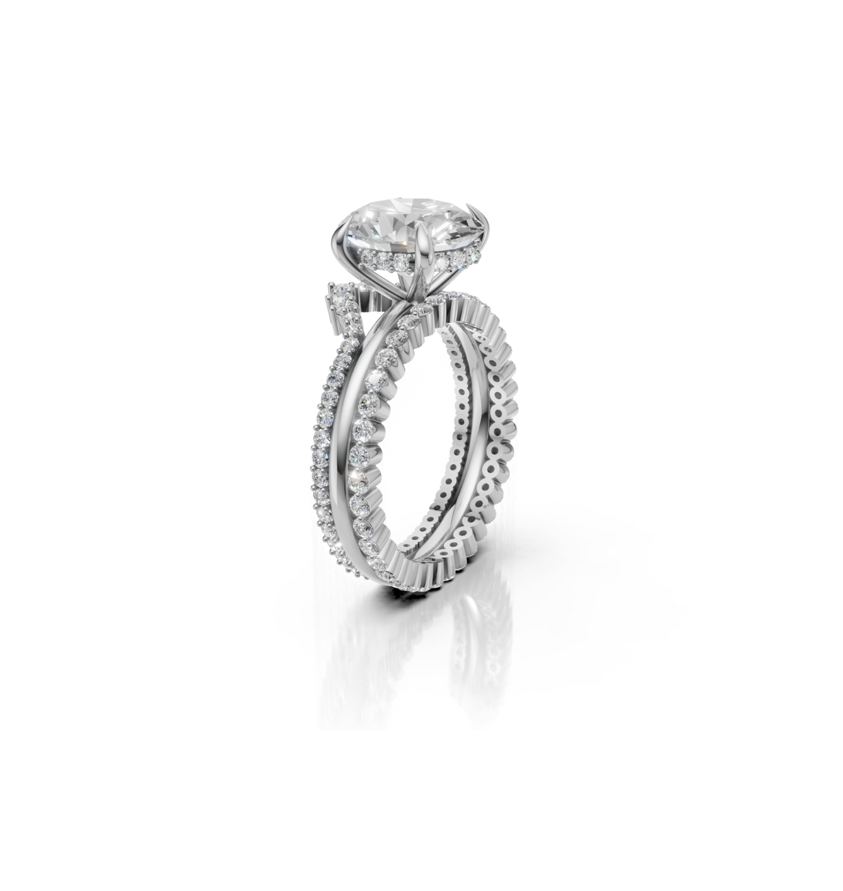 BELLANOVA || 2.08Ct Lab-Grown Diamond Ring Set In 14K Gold