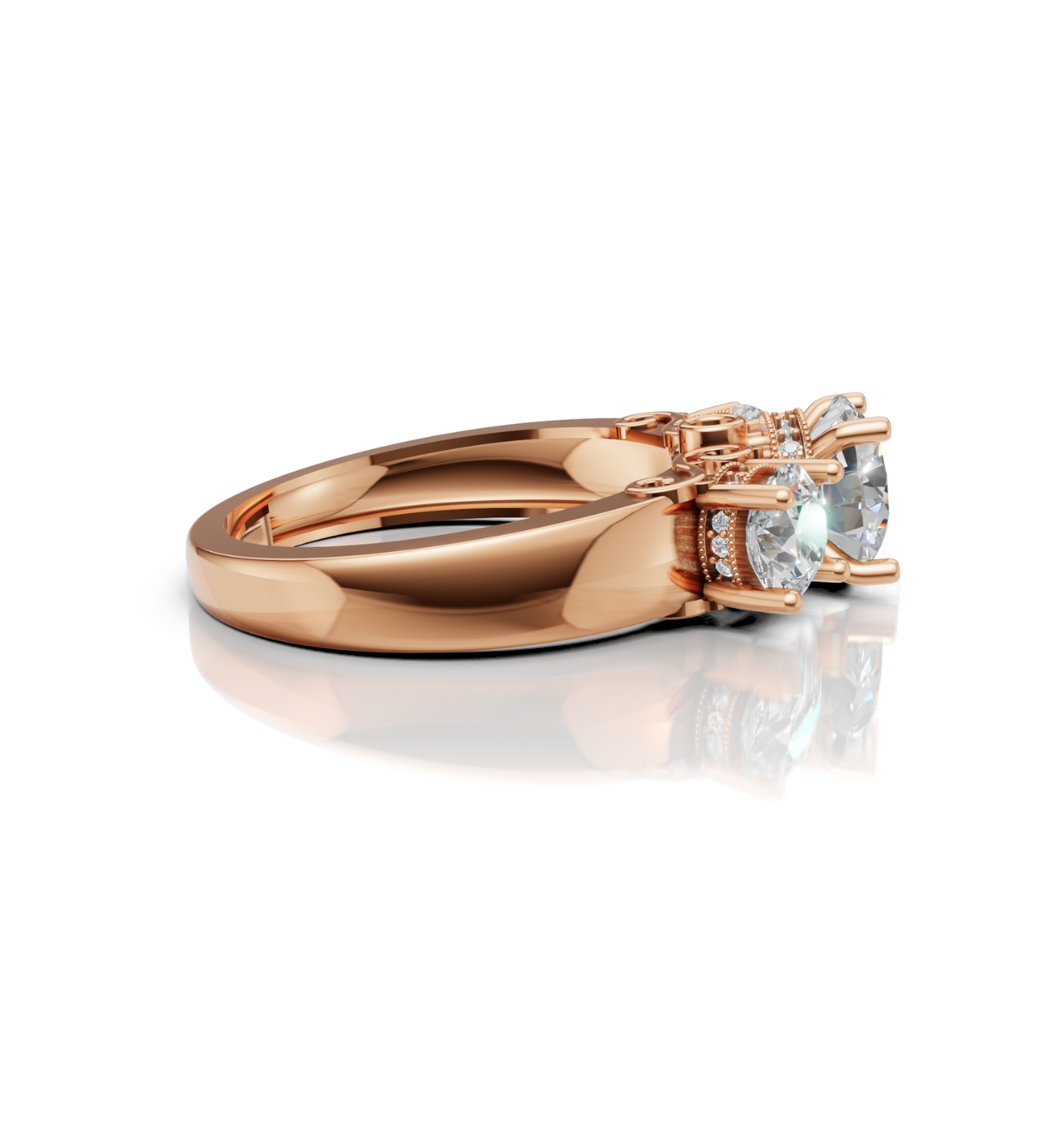 REGALIA || 1.05Ct Lab-Grown Diamond Ring In 14K Gold