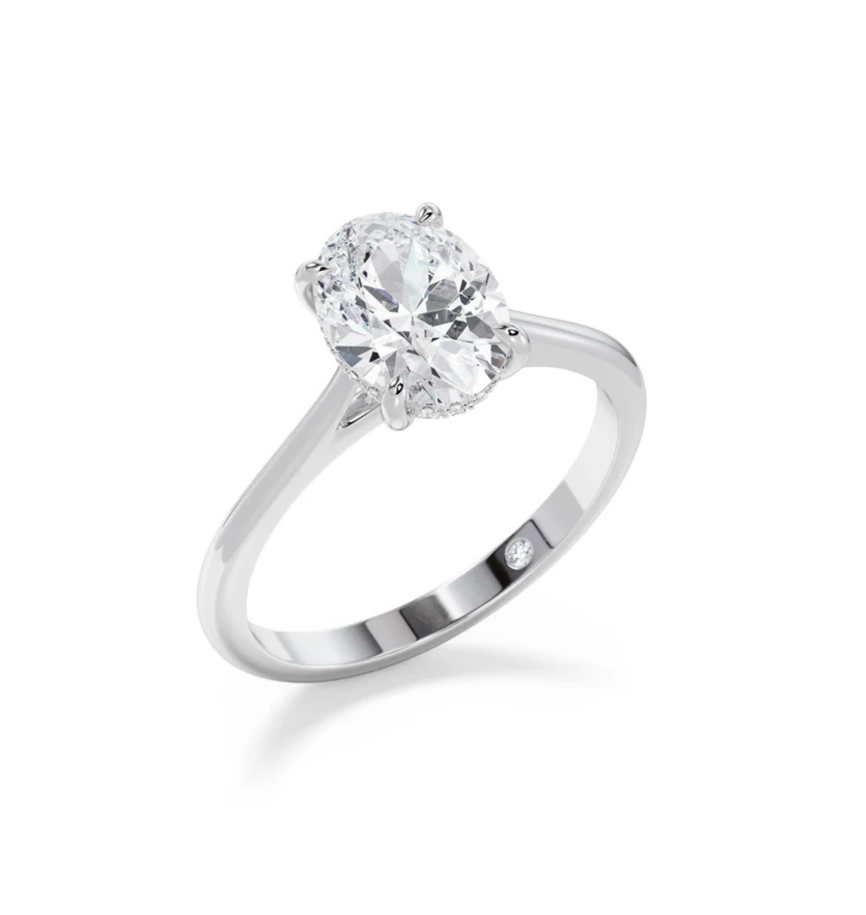LAMA OVAL ENGAGEMENT RING