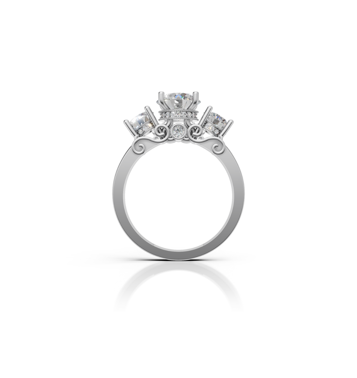 REGALIA || 1.05Ct Lab-Grown Diamond Ring In 14K Gold