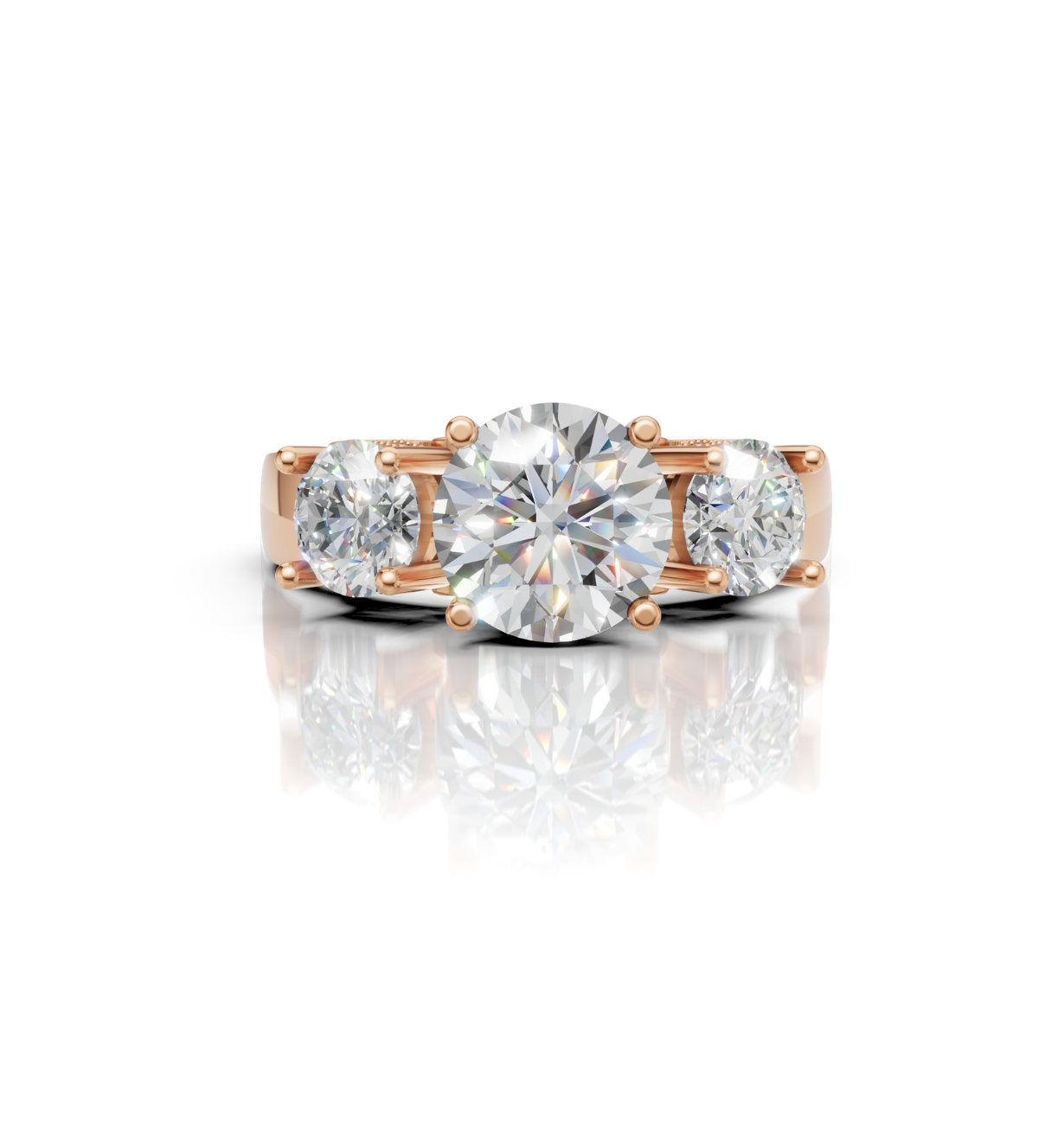 REGALIA || 1.05Ct Lab-Grown Diamond Ring In 14K Gold