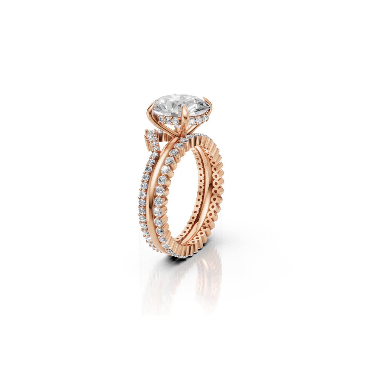 BELLANOVA || 2.08Ct Lab-Grown Diamond Ring Set In 14K Gold