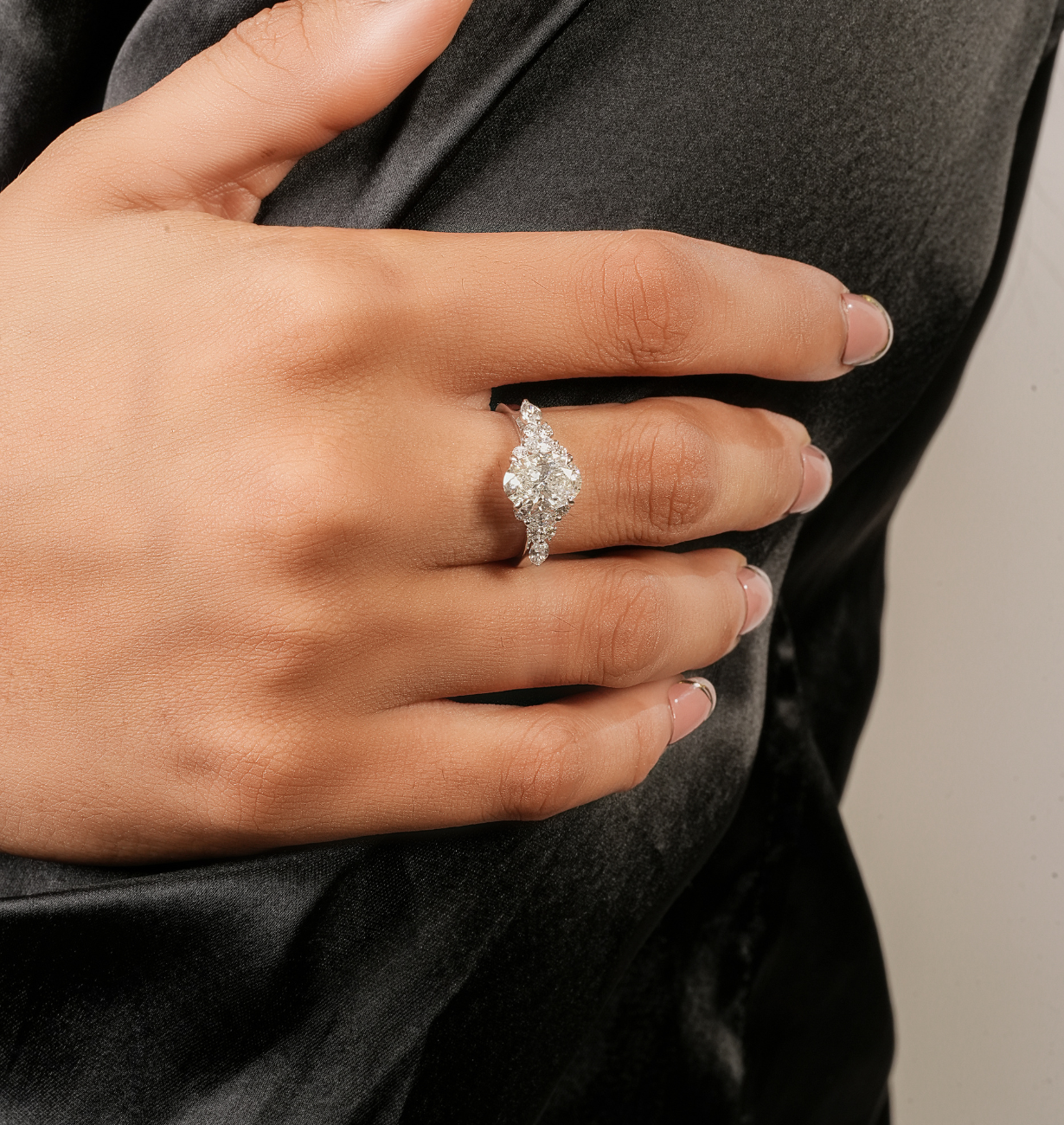 REGALIA || 1.05Ct Lab-Grown Diamond Ring In 14K Gold