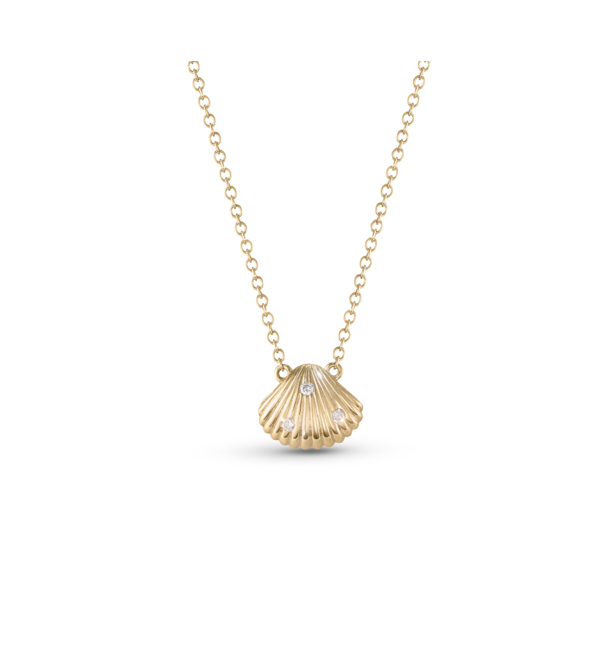 KISSED SHELL NECKLACE