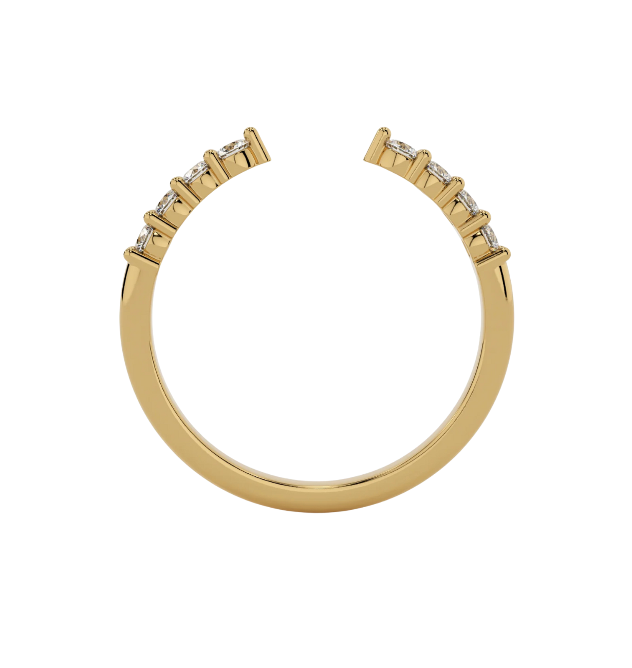moval harlow lab grown diamond bridal ring set in 18k gold