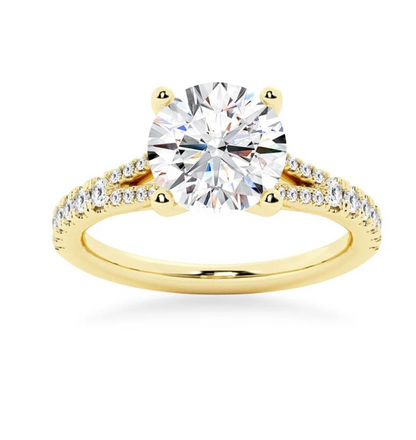 BRILLO || 1.85Ct Lab-Grown Diamond Ring In 14K Gold
