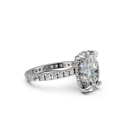 SPLENDORE || 3.02 Ct Lab-Grown Diamond Ring In 14K Gold