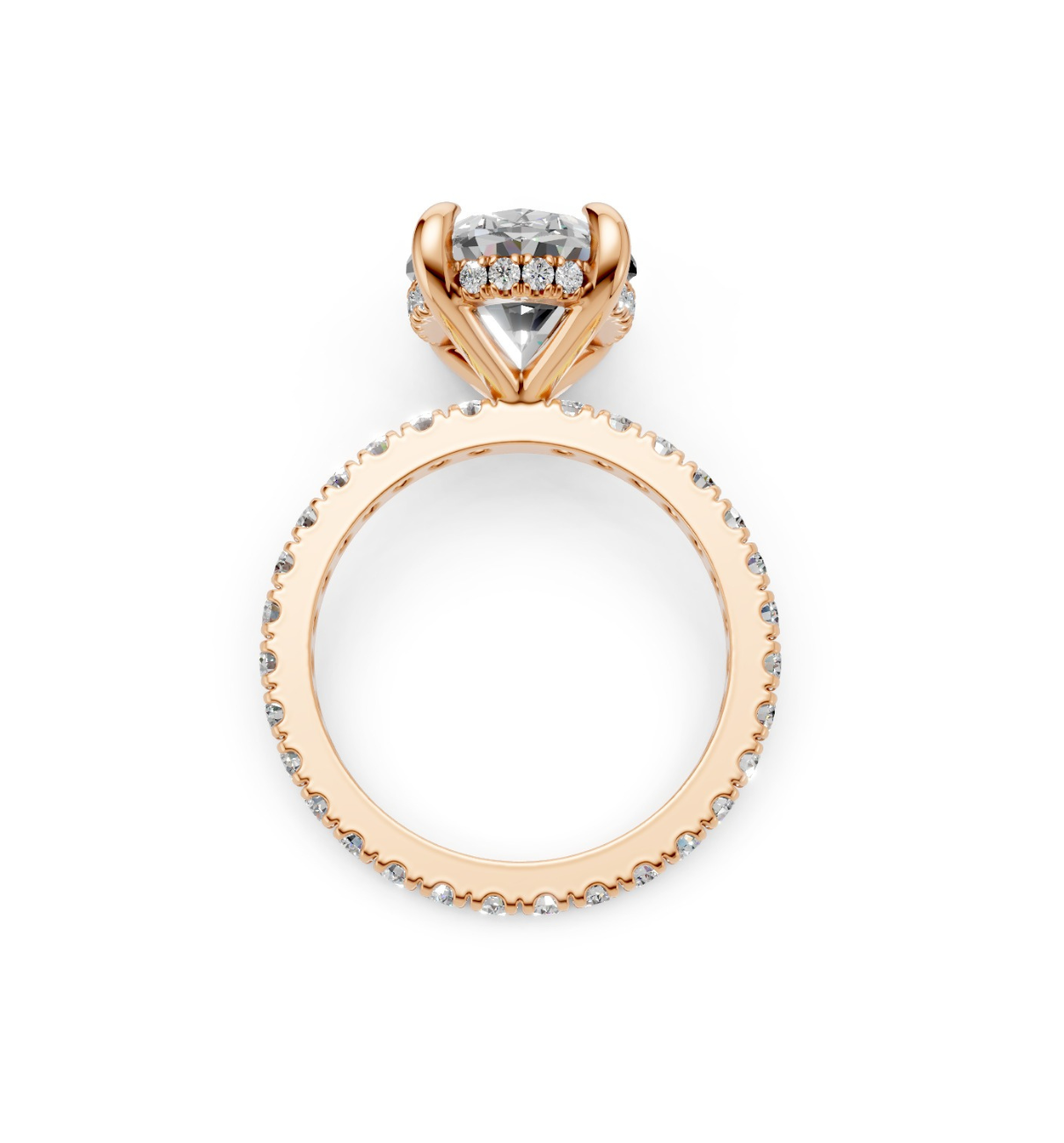 SPLENDORE || 3.02 Ct Lab-Grown Diamond Ring In 14K Gold