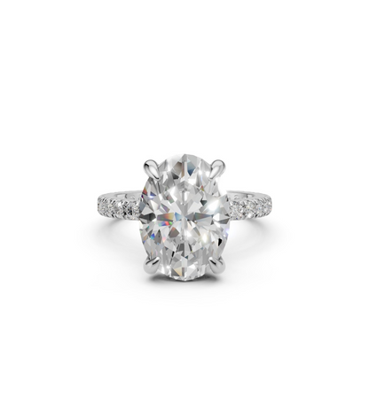 SPLENDORE || 3.02 Ct Lab-Grown Diamond Ring In 14K Gold