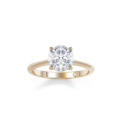 CLEO ROUND ENGAGEMENT RING