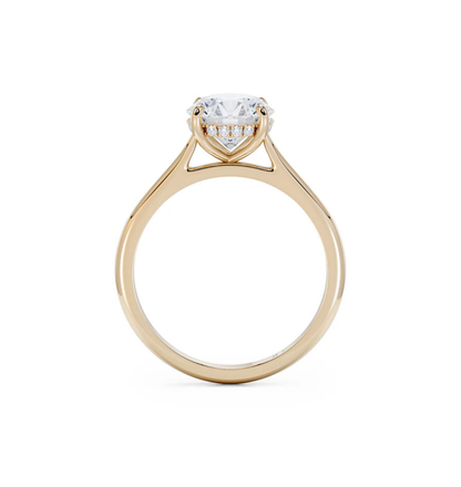 CLEO ROUND ENGAGEMENT RING