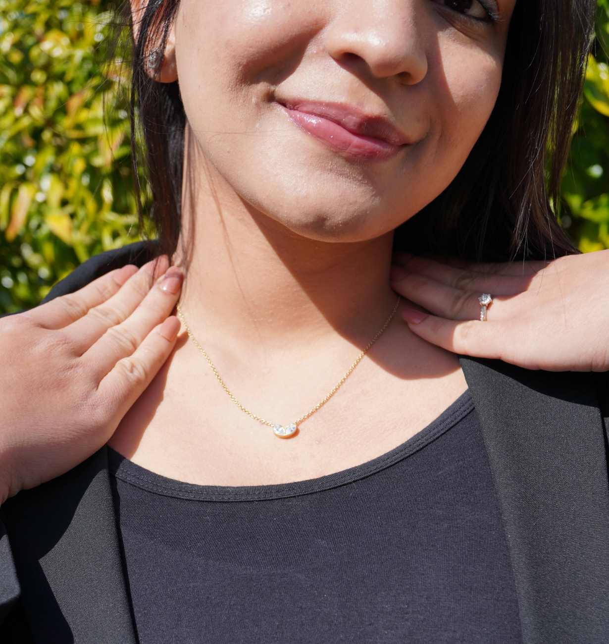 PARISA || 3.72Ct CZ Diamond Necklace In 925 Silver