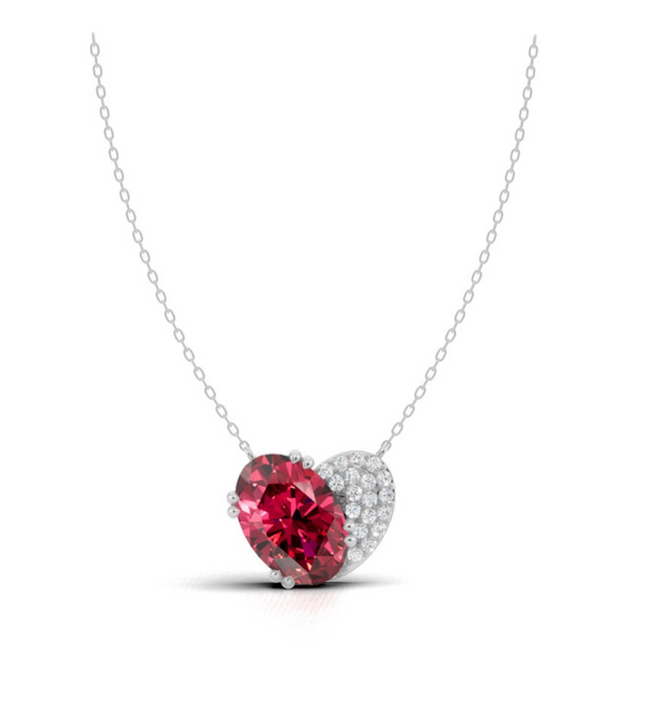 Finger Heart Flair Necklace