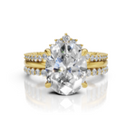 The Bellanova 3-Piece Lab-Grown Diamond Bridal Set (2ct Center)