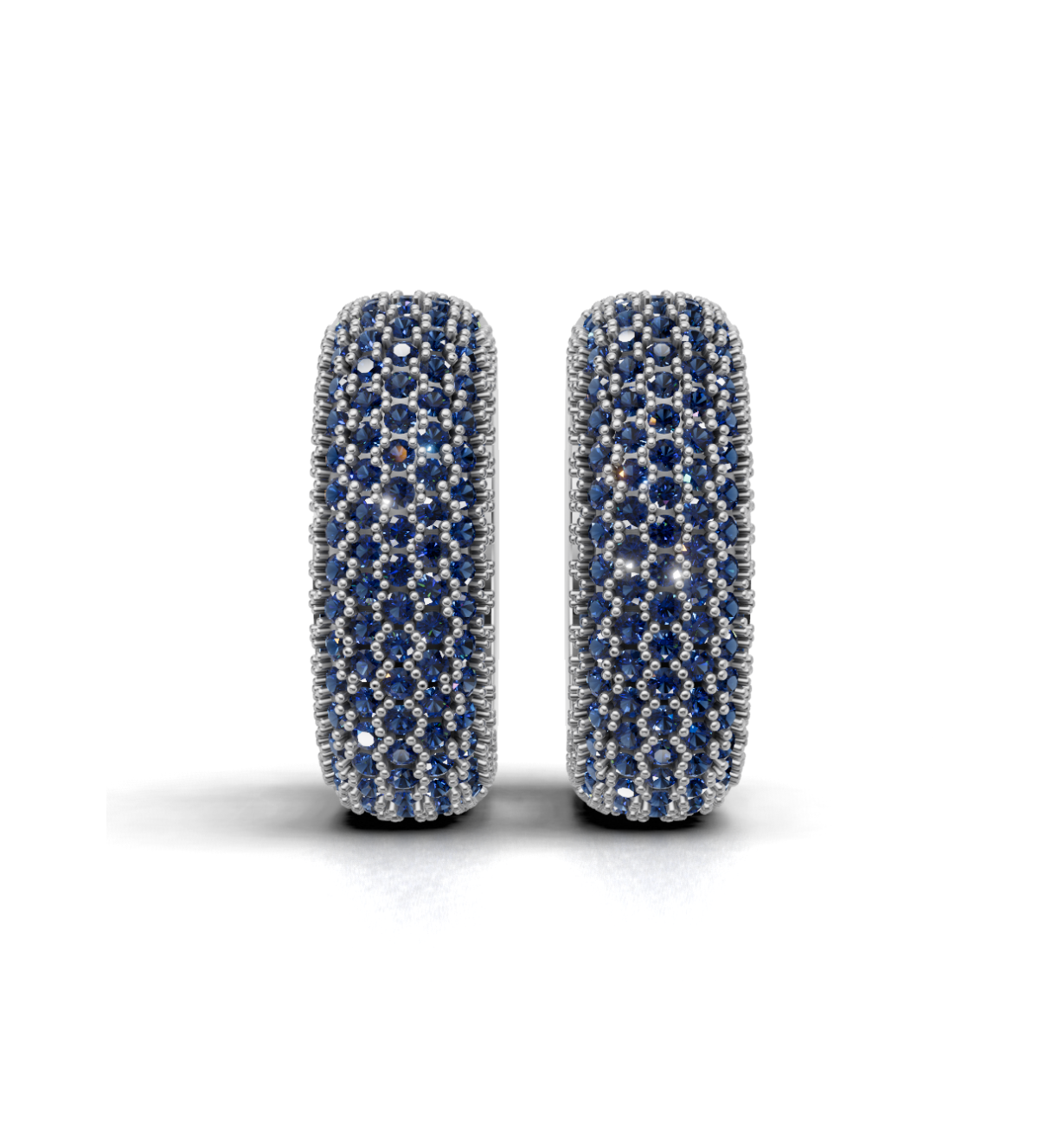 Felline Concavo Inside-out Hoop Earrings 
