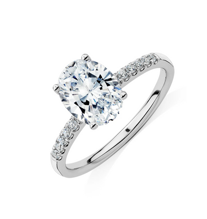 STELLA || 2.0Ct Lab-Grown Diamond Ring In 14K Gold