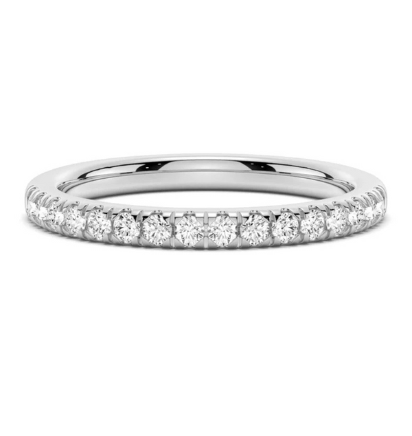 Elegance Diamond Half-Eternity Band