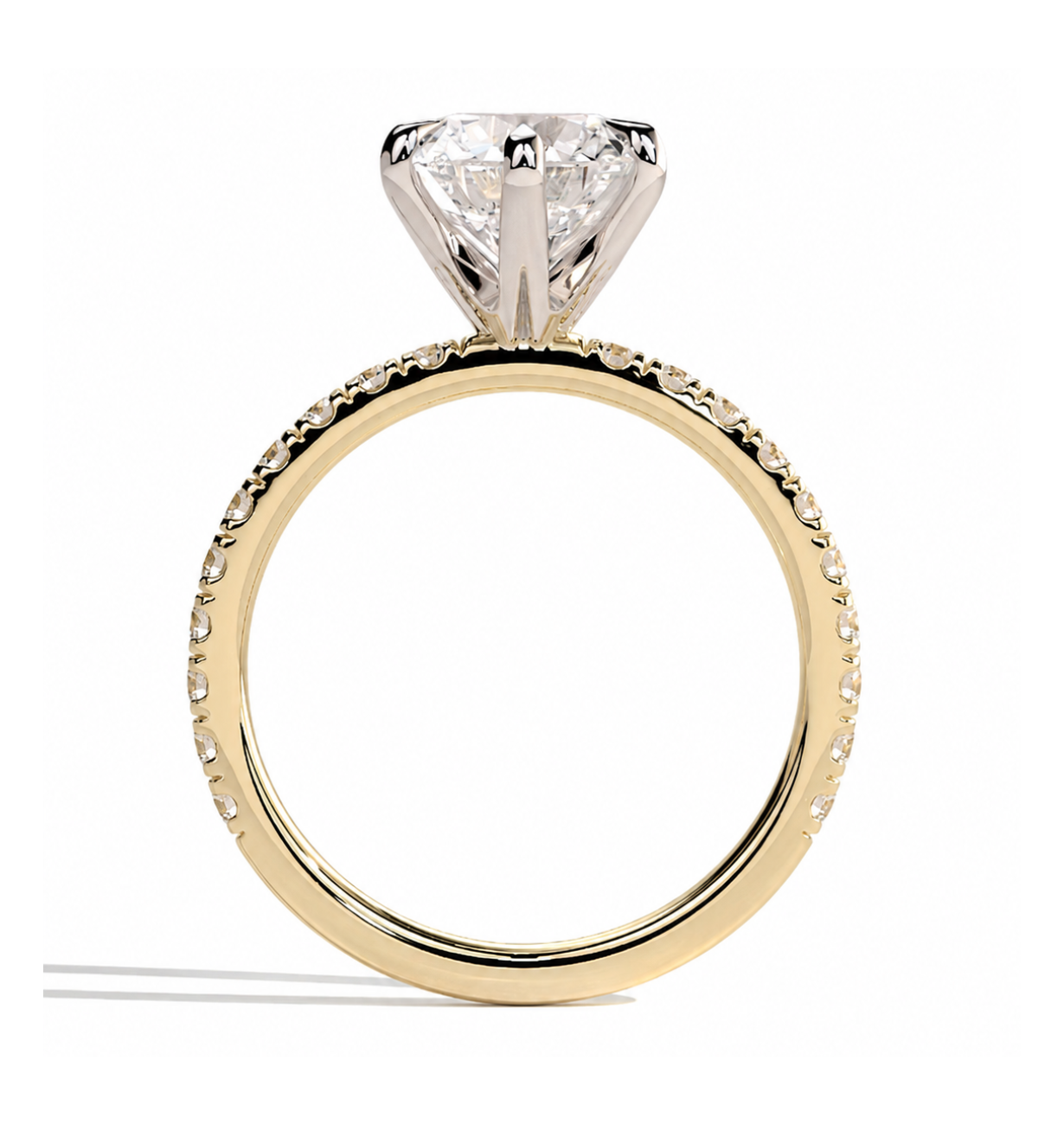 ROSELLA ROUND ENGAGMENT RING