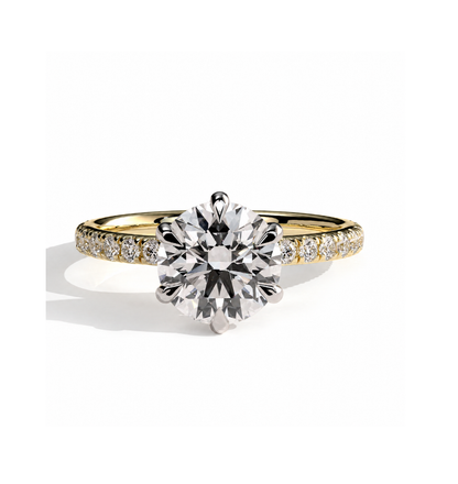 ROSELLA ROUND ENGAGMENT RING
