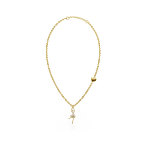 TANZERIN || 1.05Ct CZ Diamond Necklace In 925 Silver