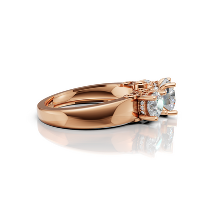 REGALIA || 1.05Ct Lab-Grown Diamond Ring In 14K Gold