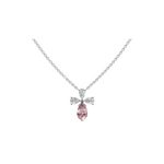 ETOILE || 4.33Ct CZ Diamond Necklace In 925 Silver