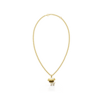 CUCCIOLO || 2.01Ct CZ Diamond Necklace In 925 Silver