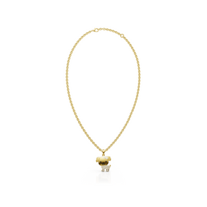 CUCCIOLO || 2.01Ct CZ Diamond Necklace In 925 Silver
