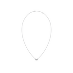 PARISA || 3.72Ct CZ Diamond Necklace In 925 Silver