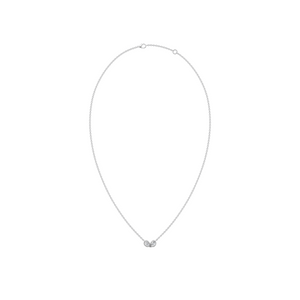 PARISA || 3.72Ct CZ Diamond Necklace In 925 Silver
