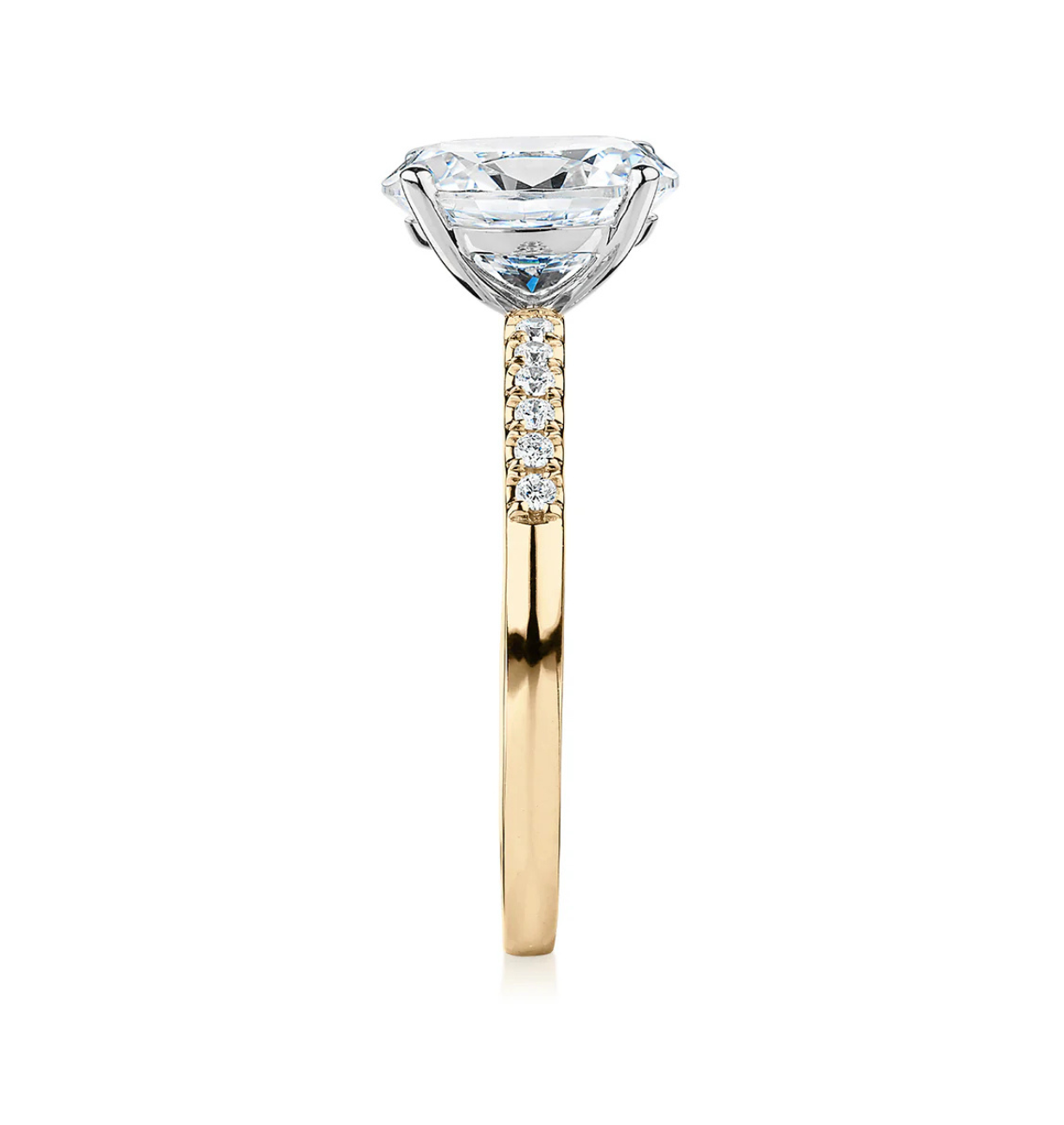 STELLA || 2.0Ct Lab-Grown Diamond Ring In 14K Gold