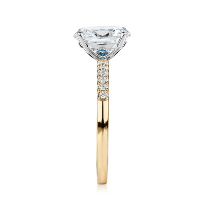 STELLA || 2.0Ct Lab-Grown Diamond Ring In 14K Gold