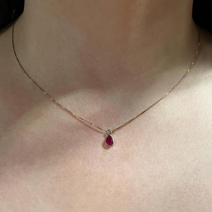 RUBINA || 2.01Ct CZ Diamond Necklace In 925 Silver