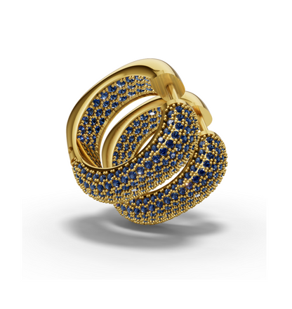 Lab Grown Diamond Earringn Australia 18k Gold