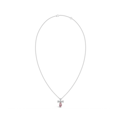 ETOILE || 4.33Ct CZ Diamond Necklace In 925 Silver