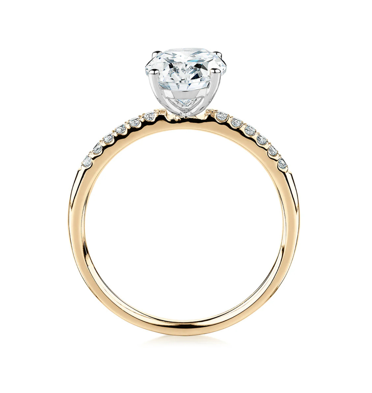 STELLA || 2.0Ct Lab-Grown Diamond Ring In 14K Gold