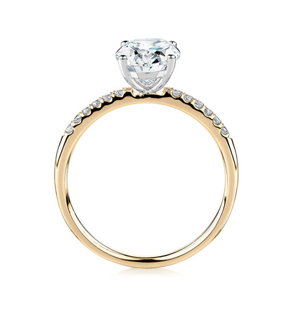 STELLA || 2.0Ct Lab-Grown Diamond Ring In 14K Gold