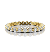 Gold and diamond ring 