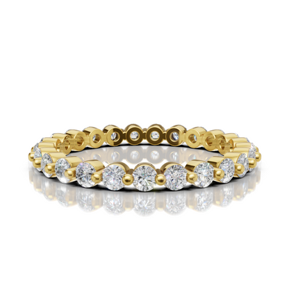 Gold and diamond ring 
