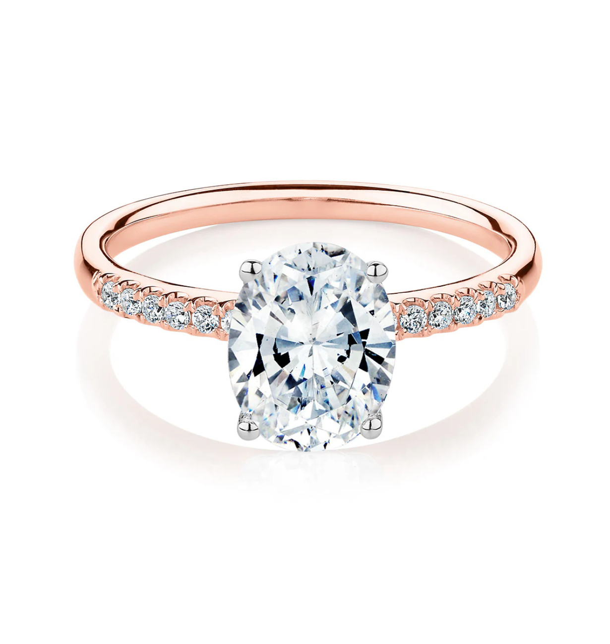 STELLA || 2.0Ct Lab-Grown Diamond Ring In 14K Gold