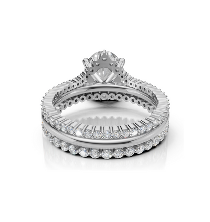 BELLANOVA || 2.08Ct Lab-Grown Diamond Ring Set In 14K Gold