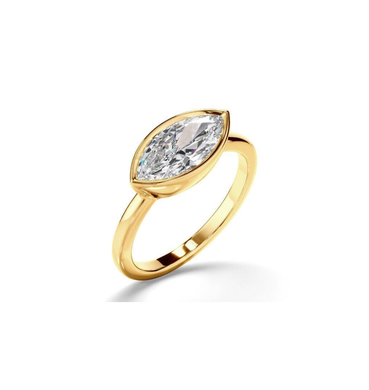 EAST WEST MARQUISE RING