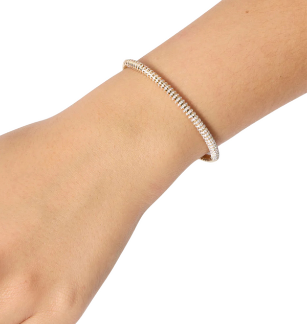 Eterna Luxe Diamond Flex Bangle