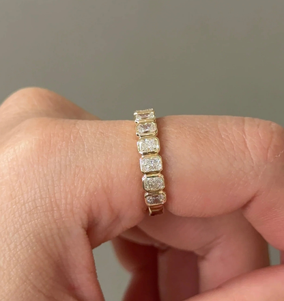 RADIANT HALF ETERNITY BAND