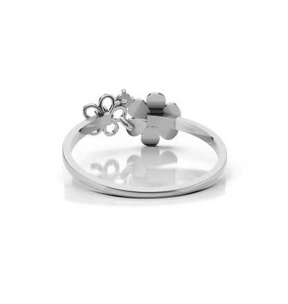 FLEURIS || 1.05Ct Lab-Grown Diamond Ring in 14K Gold