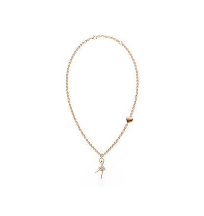 TANZERIN || 1.05Ct CZ Diamond Necklace In 925 Silver