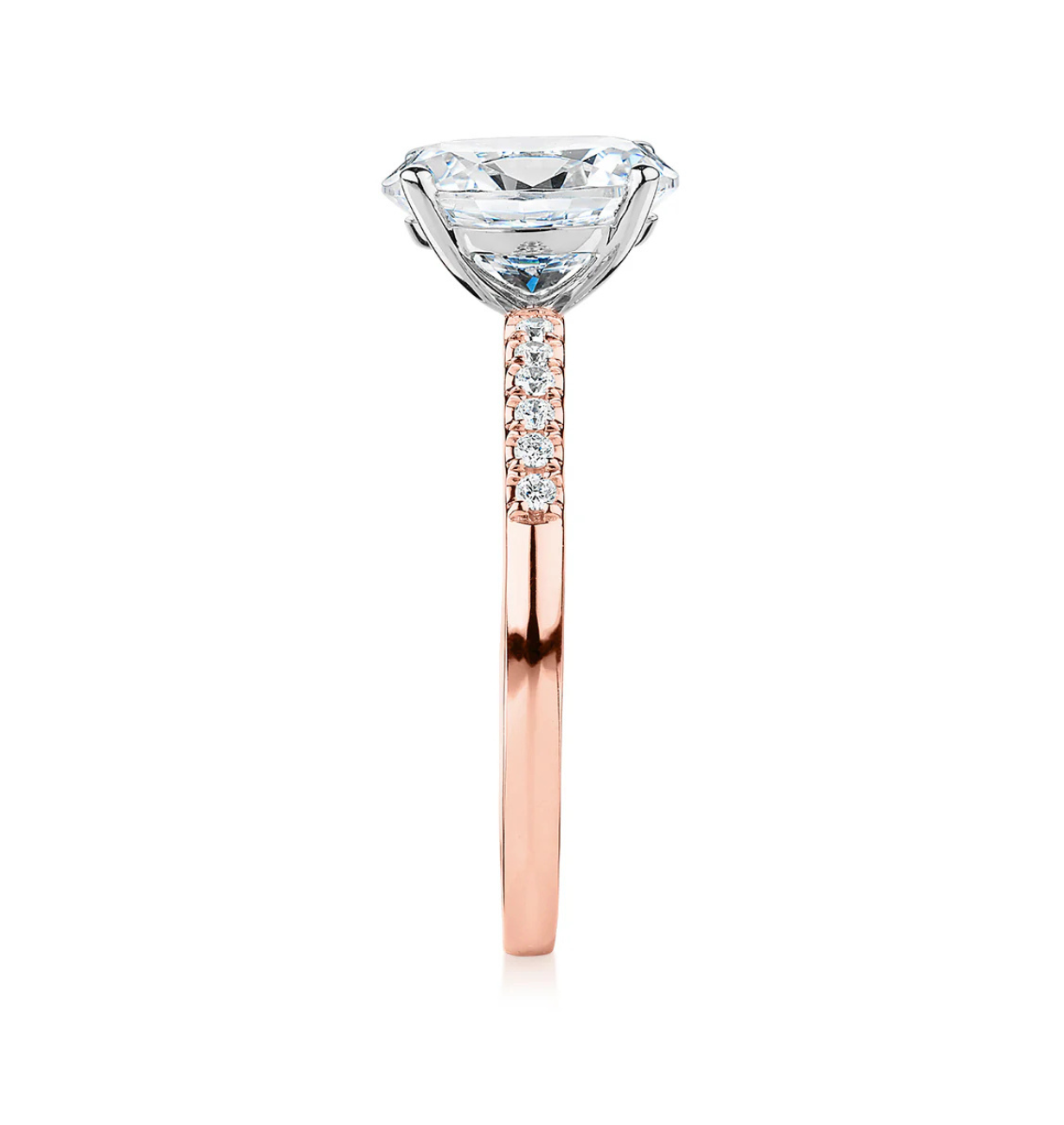 STELLA || 2.0Ct Lab-Grown Diamond Ring In 14K Gold
